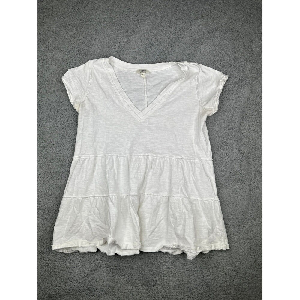 Umgee tiered ruffle baby doll tunic size medium